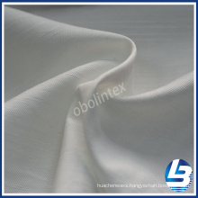 OBL20-5006 Nylon And Rayon Chiffon White Shirt Fabric